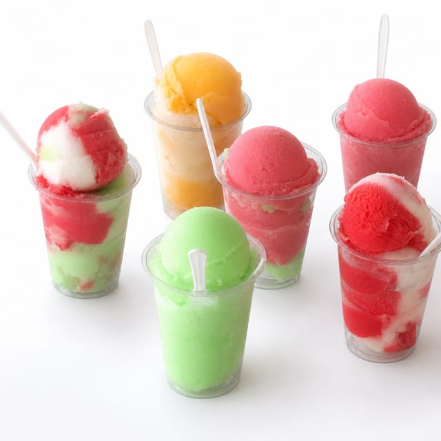 3 Scoop Italian Ice.