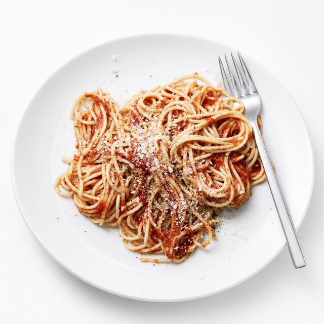 Spaghetti Marinara.