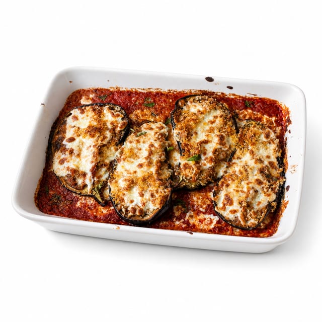 Eggplant Parmigiana.