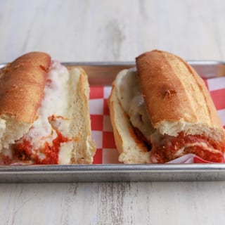 Meatball Parmigiana Sub